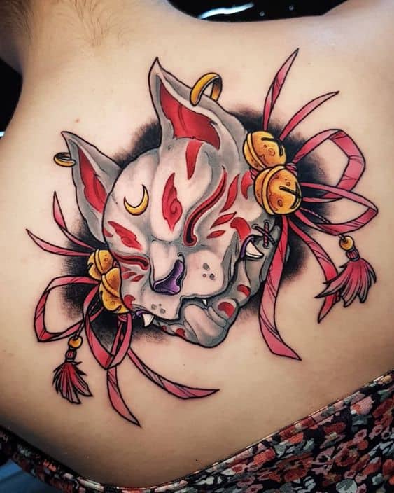 Kitsune Mask Tattoos: Origins, Meanings, Myths & Artists