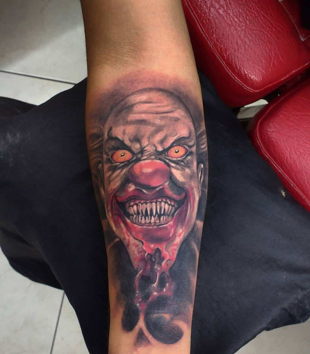 Evil Clown Tattoos Explained: Origins, Meanings & More