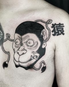 Saru tattoo