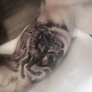 Centaur tattoo