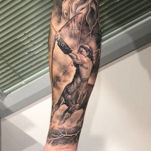 Centaur tattoo