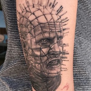 Pinhead tattoo