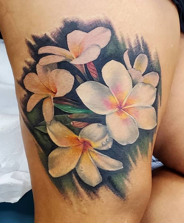 Plumeria Tattoos Tattoo Styles Meanings More