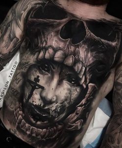 Horror tattoo