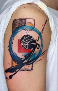 Watercolor Abstract Tattoos