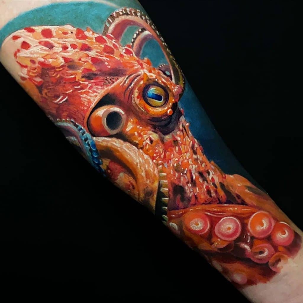 13 Best Blue ring octopus tattoos ideas Blue Ringed Octopus Tattoo...
