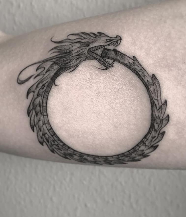 Ouroboros Tattoos: Meanings, Placement, Tattoo Designs & Ideas