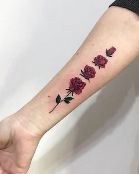 Illustrative Rose Tattoo