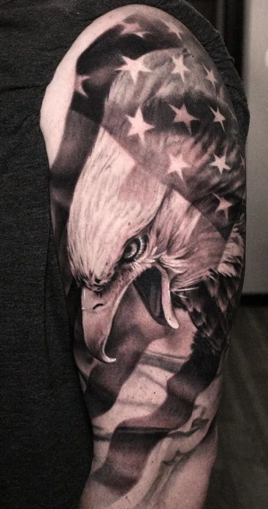 Татуировка Белоголовый Орлан