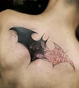 Batman and Joker Tattoo