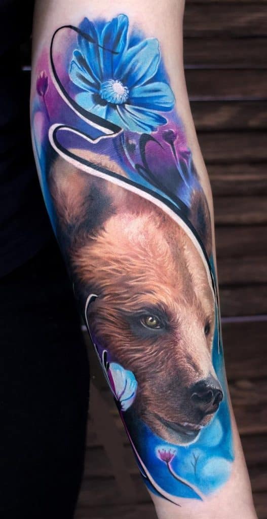 Bear Tattoos For Women