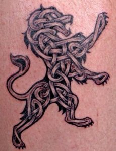 Celtic Lion Tattoo