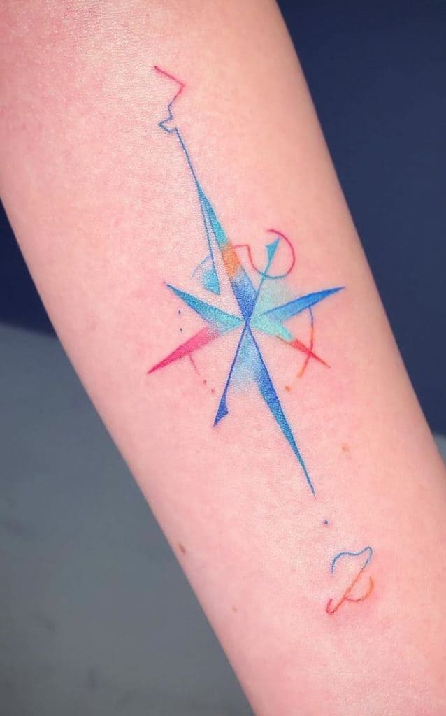 Compass Rose Tattoo