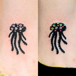 Contemporary Jellyfish Tattoo