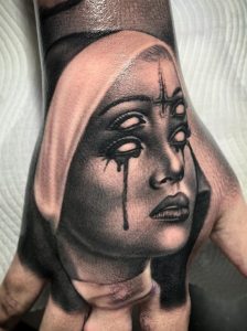 Evil Nun Tattoo
