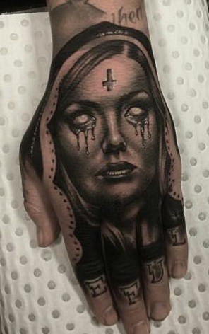 Evil Nun Tattoo