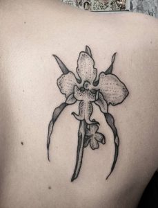 Ghost Orchid Tattoo