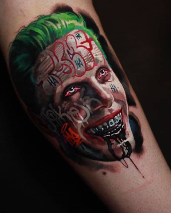 The Joker Tattoos: Meanings, Artists, Tattoo Designs & Ideas