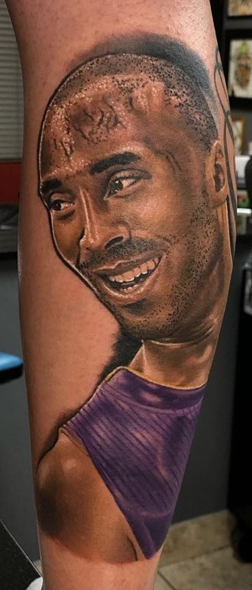 Illustrative Kobe Bryant Tattoo