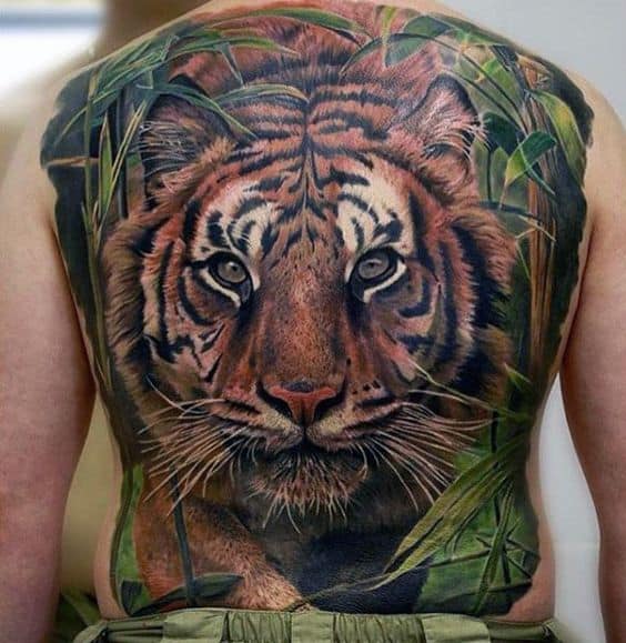 Large Tiger Tattoo
