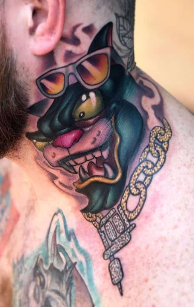 New School Panther Tattoo