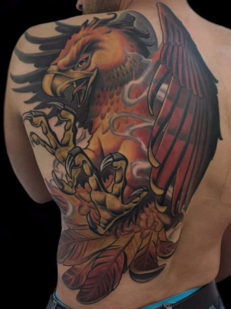 New School Phoenix Tattoo