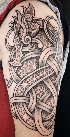 Norse Ouroboros Tattoo