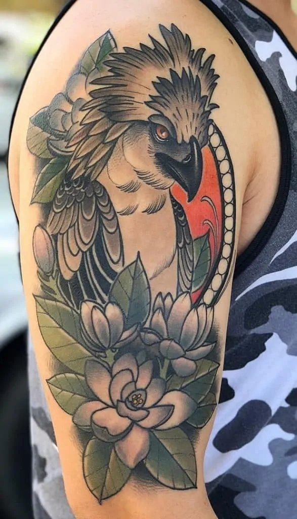 Татуировка Филиппинского Орла