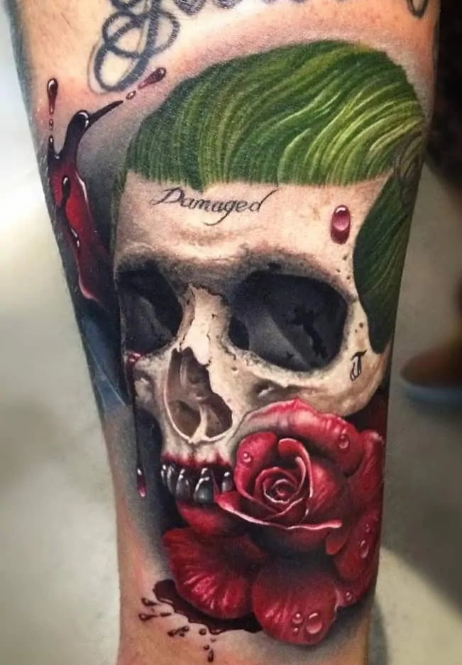 Skull Joker Tattoo