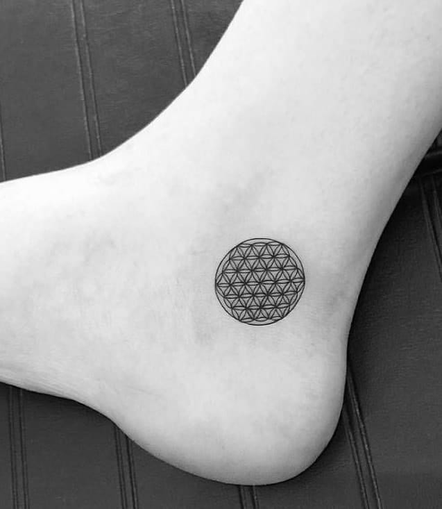 Small Sacred Geometry Tattoo