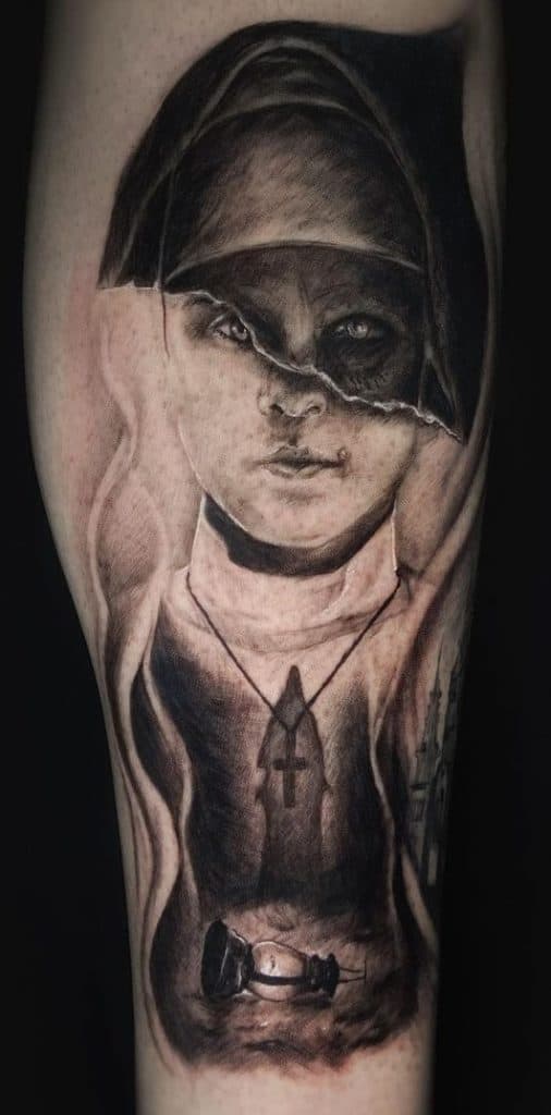 The Nun Tattoo