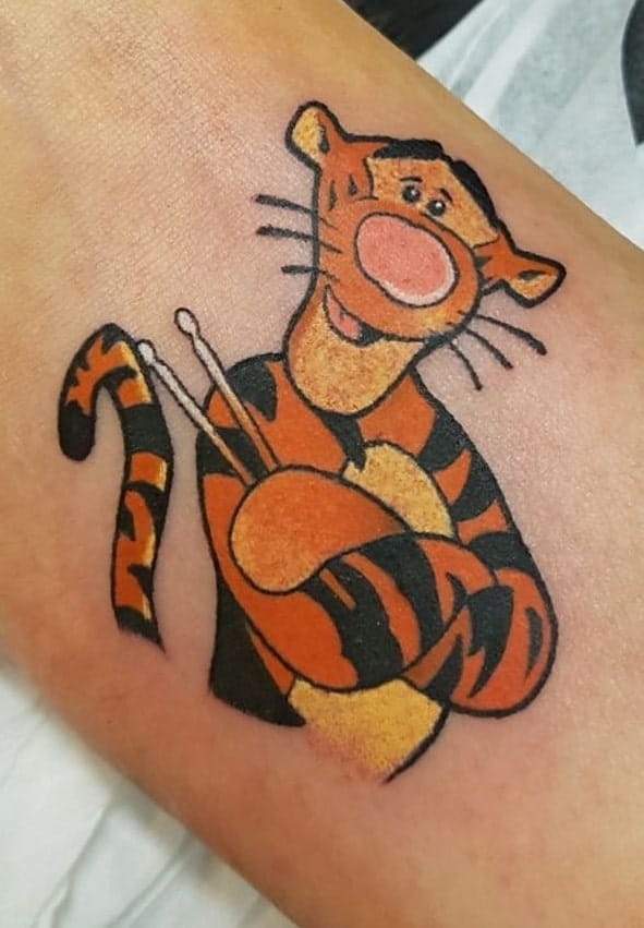 Tigger Tiger Tattoo