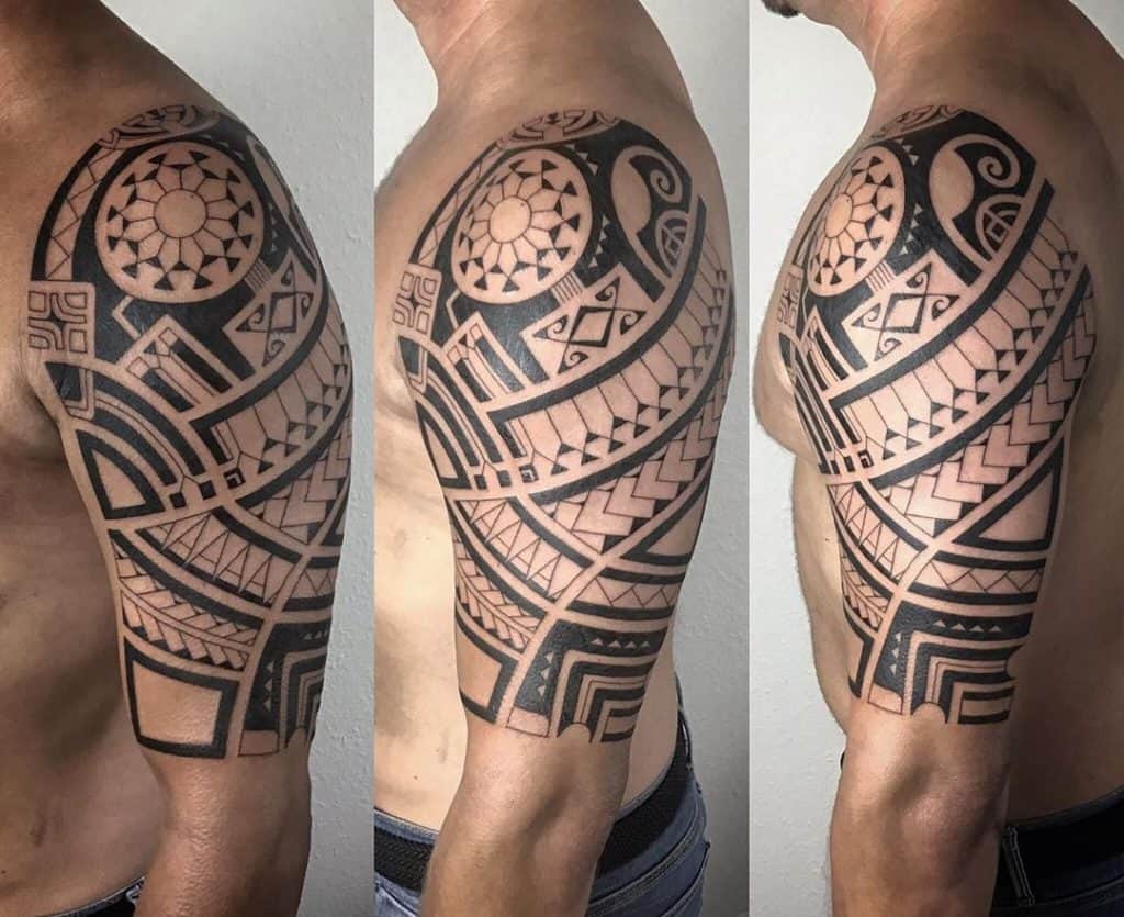 Tribal Tattoo Half Sleeve