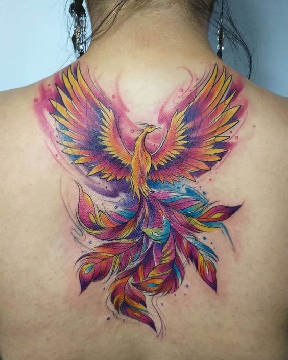 Phoenix Tattoos: Main Themes, Tattoo Styles & Ideas