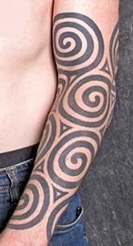 Celtic Spiral Knots Tattoo