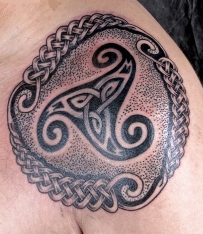 Celtic Tattoos on Shoulder
