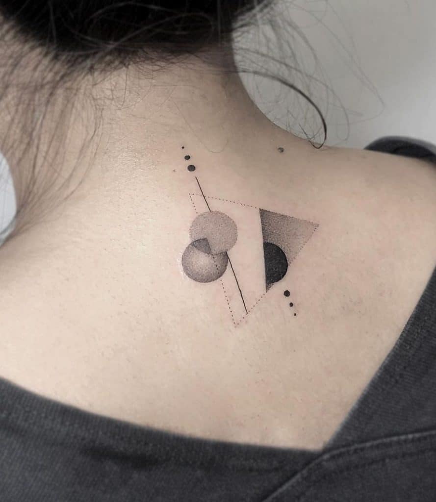Feminine Geometric Tattoo