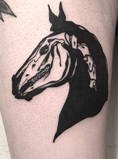 Horse Skull Tattoo