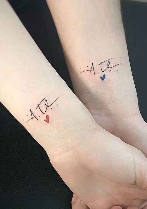 Lettering Tattoo on Wrist