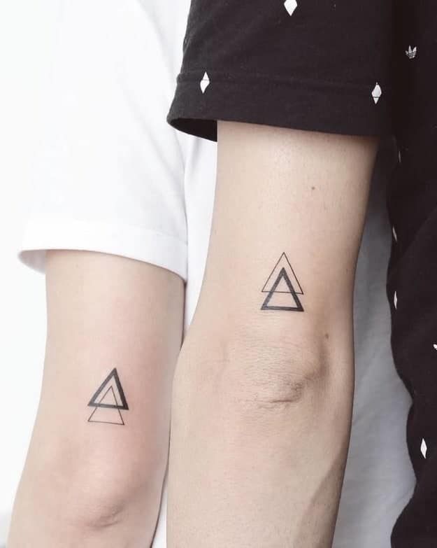 Matching Geometric Tattoo