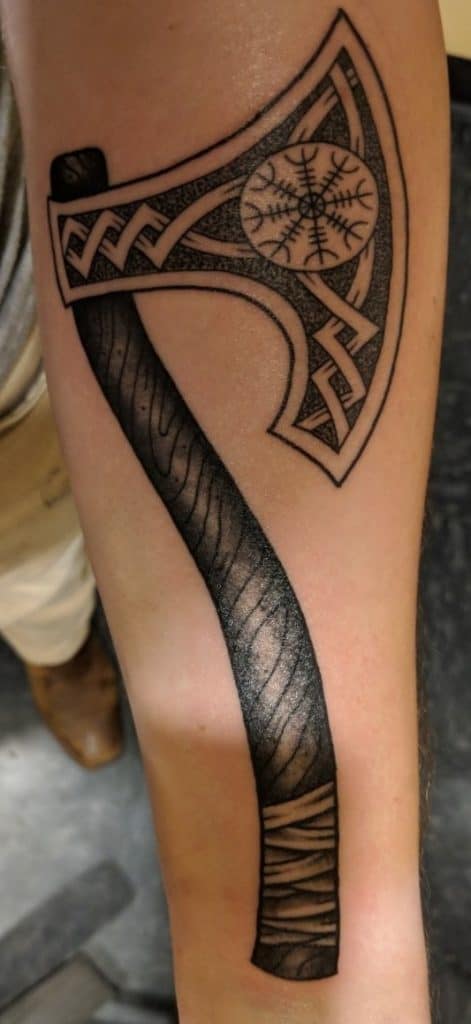 Viking Axe Tattoo
