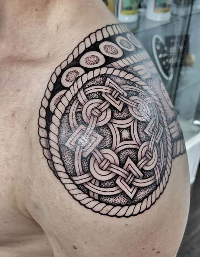 Viking Borre Tattoo