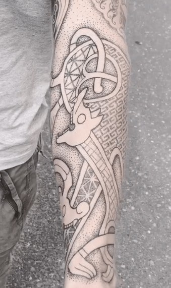Viking Oseberg Tattoo