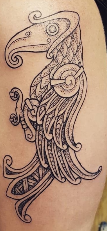 Viking Raven Tattoo