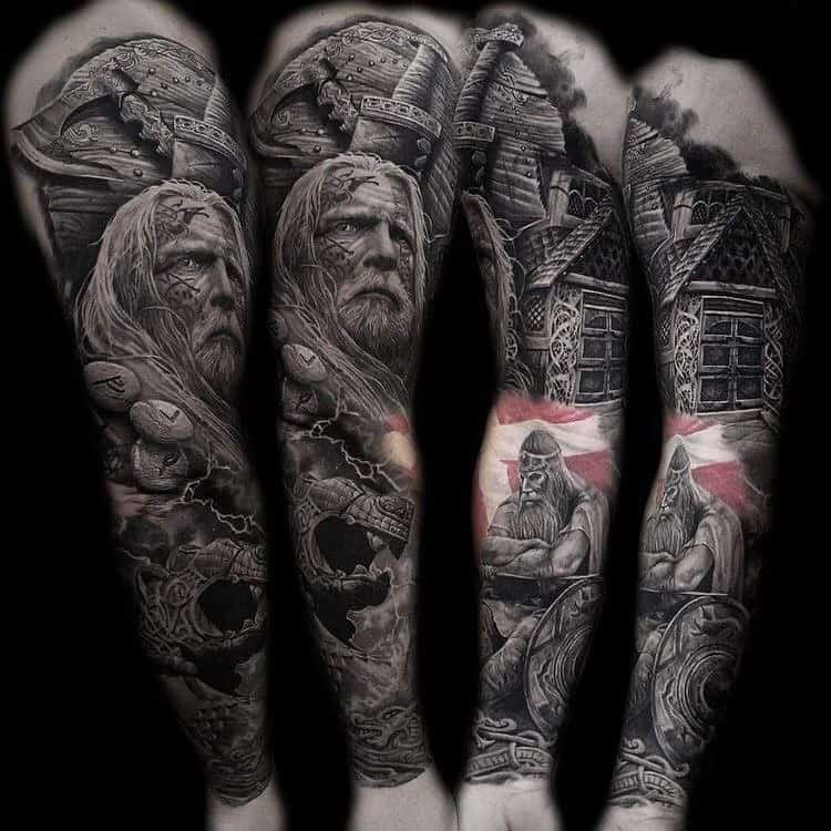Viking Tattoo Sleeve