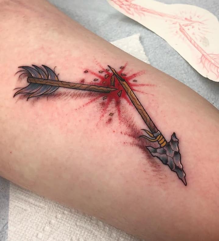 Broken Arrow Tattoo