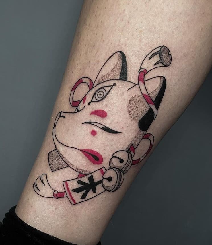 Kitsune Tattoo Design