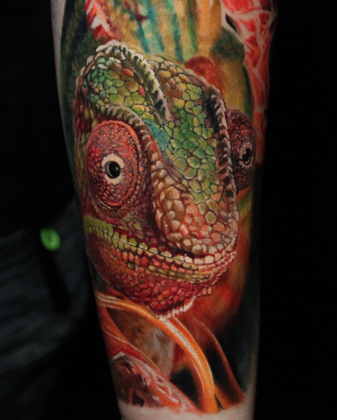 20 Stunning Colorful Animal Tattoos by Natasha Lisova  Dezart Inspire