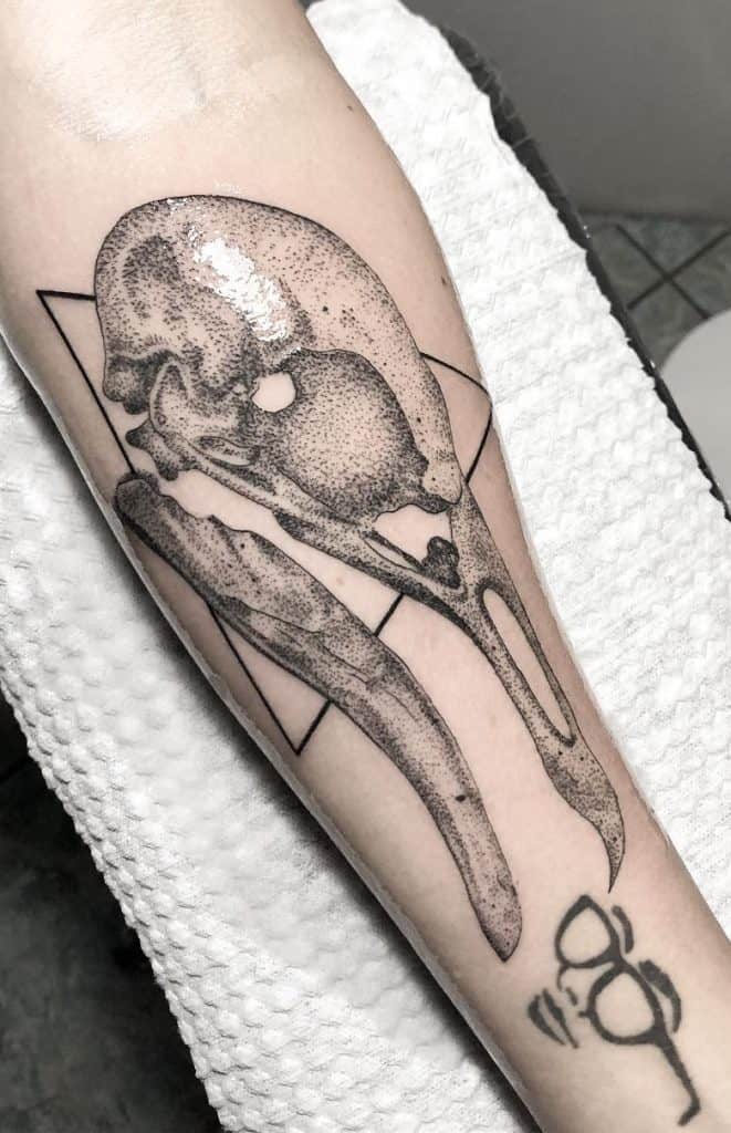 Vulture Skull Tattoo
