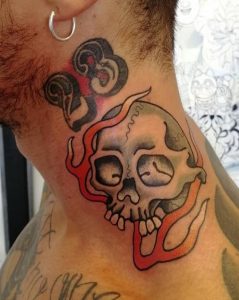 Japanese Skull Tattoo